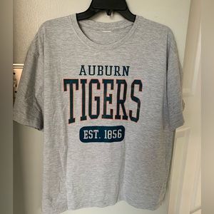 Auburn University Tigers T-Shirt Adult Men’s XL Heather Gray  NEW NWOT